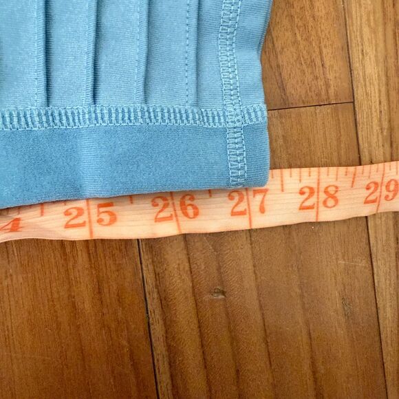 Women Alo Yoga High Waisted Moto Leggings In Blue Size Medium - Picture 5 of 8